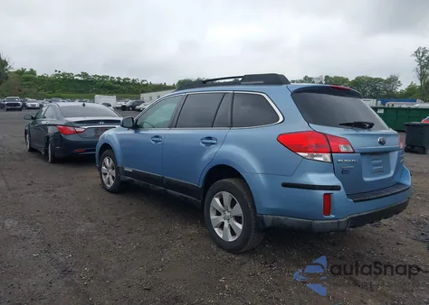 2011 Subaru Outback 2.5I Premium из США, поврежденный, VIN 4S4BRBCC6B3383455